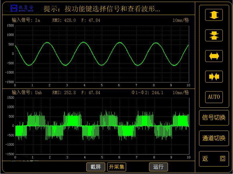 襄阳兆复安变频器相关波形图